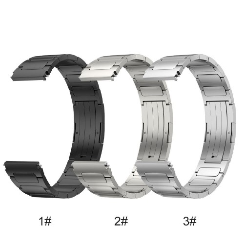 22mm Titanium Strap For Huawei Watch4pro Gt3 46 Ultimate Band For Samsung Watch Gear S3 45mm Metal Bracelet For Amazfit Gtr 47mm（JSB-352）