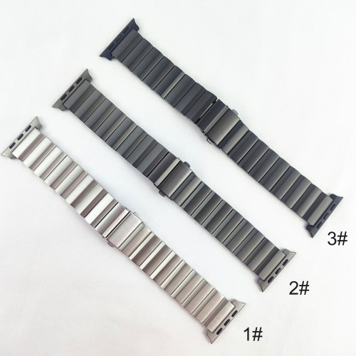 Luxury Titanium Metal Bracelet Strap For Apple Watch Band 38 40 41 42 44 45 49 Mm For Iwatch Series Ultra 9 8 7 6 5 Wristband（JSB-333）